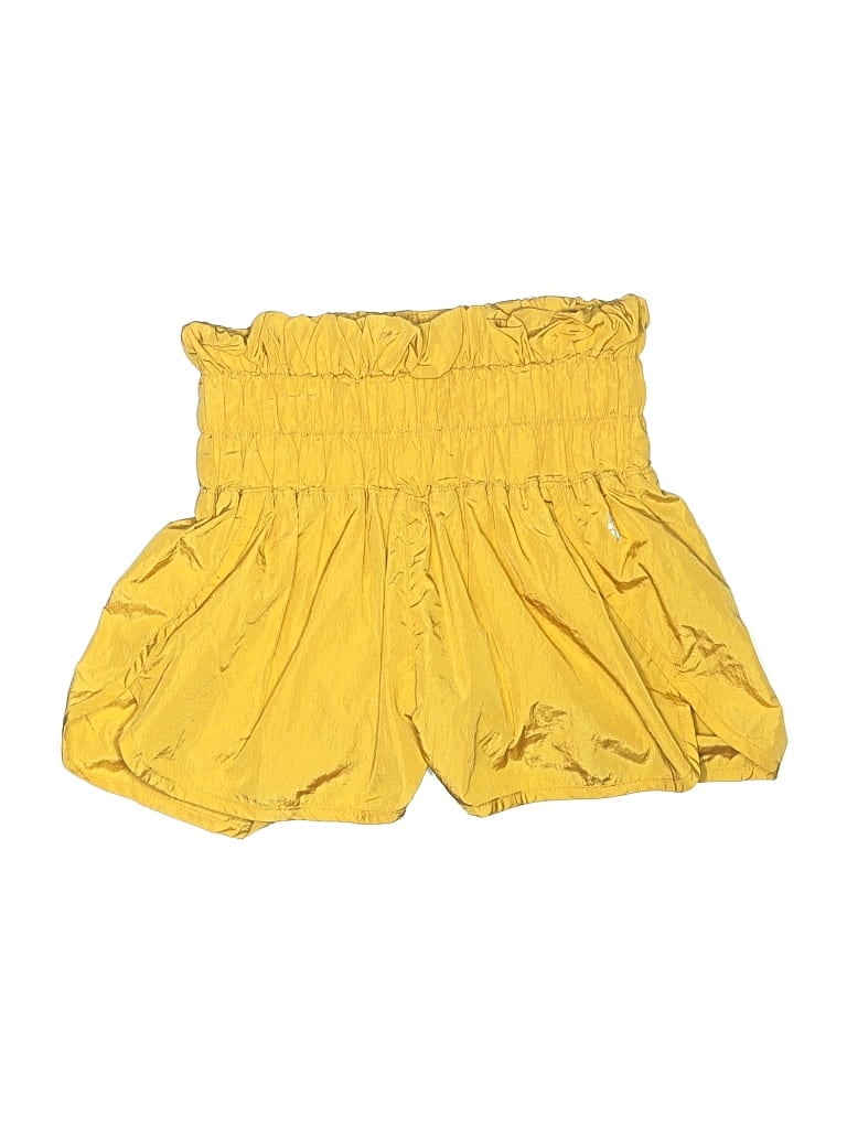 Pre-owned Fp Movement Shorts In Yellow