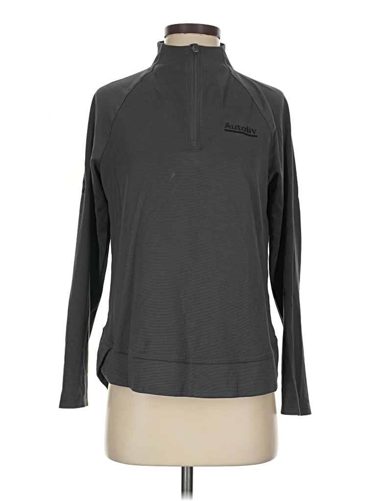 Pre-owned Port Authority Pullover Sweater In Gray