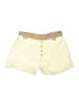 Free People Metallic Yellow Gold Shorts Size 6 - photo 1