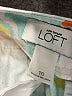 Ann Taylor LOFT Floral Yellow Shorts Size 10 - photo 3