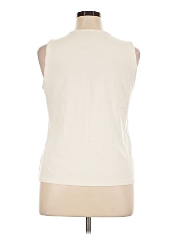 Ann Taylor Factory Sleeveless T-Shirt (view 2)
