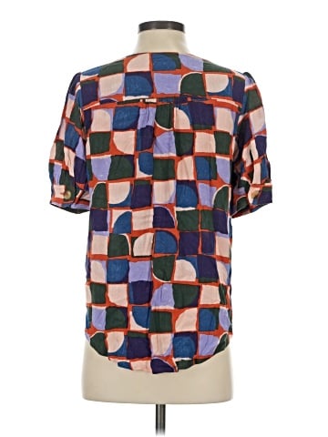 Maeve by Anthropologie Short Sleeve Blouse (view 2)