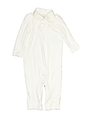 Ralph Lauren Long Sleeve Onesie (view 1)