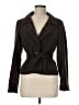 Burning Torch Tweed Brown Wool Blazer Size M - photo 1