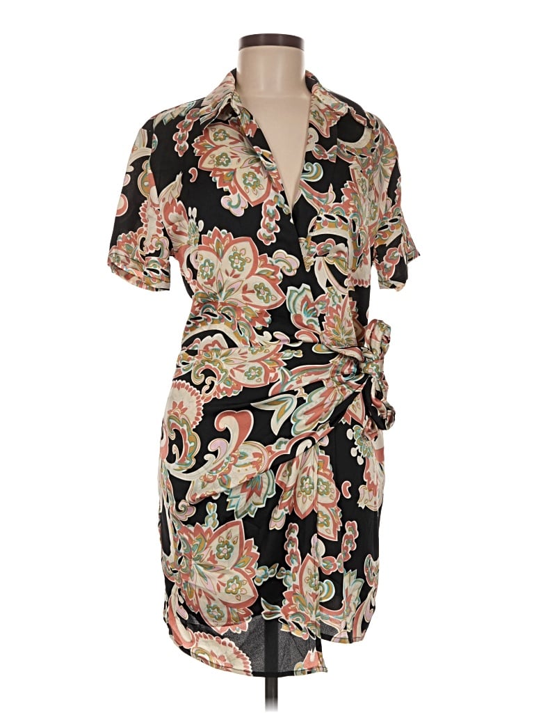 Pre-owned Entro Casual Dress In Black