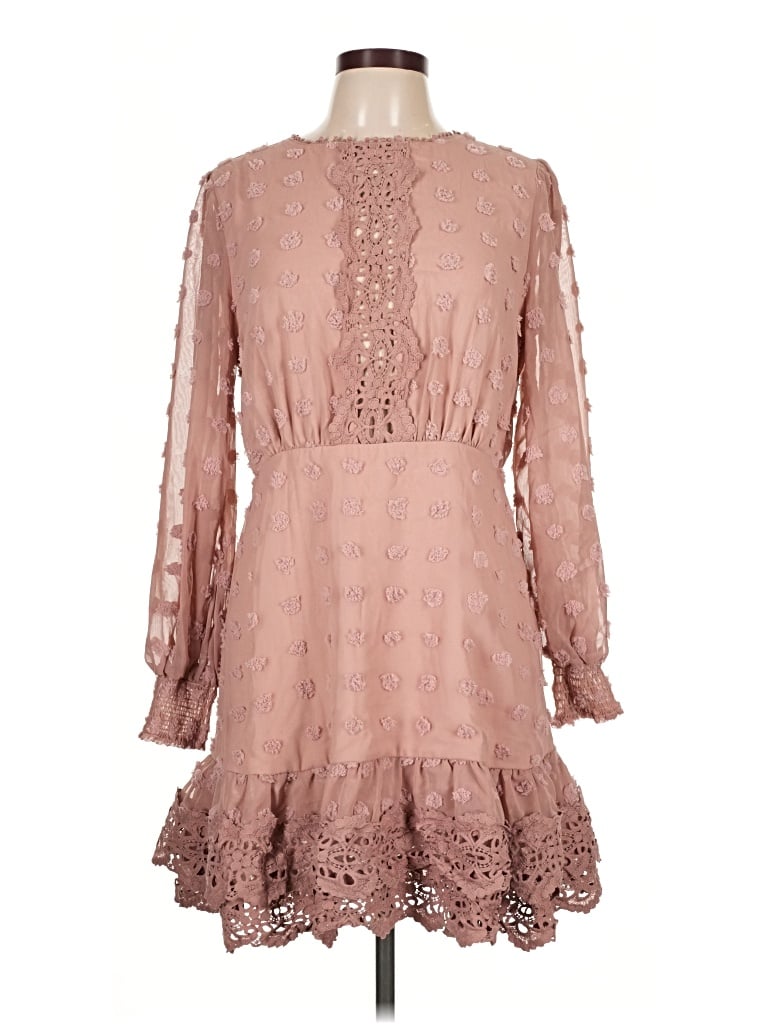 Pre-owned Simplee Cocktail Dress In Pink
