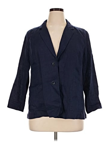 Eileen Fisher 3/4 Sleeve Button-Down Shirt (view 1)