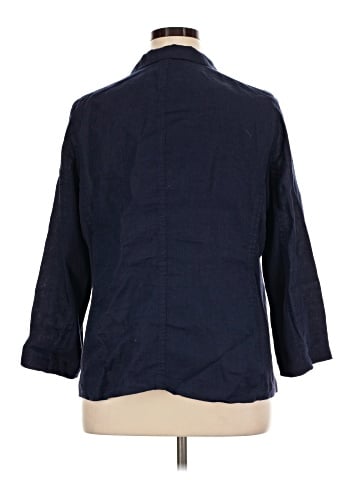 Eileen Fisher 3/4 Sleeve Button-Down Shirt (view 2)