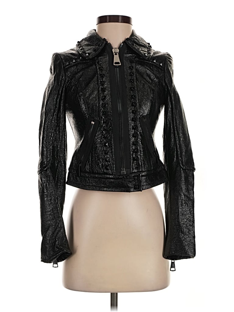 Pre-owned Tracy Reese Jacket In Black