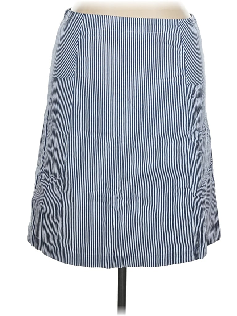Pre-owned Talbots Outlet Casual Skirt In Blue