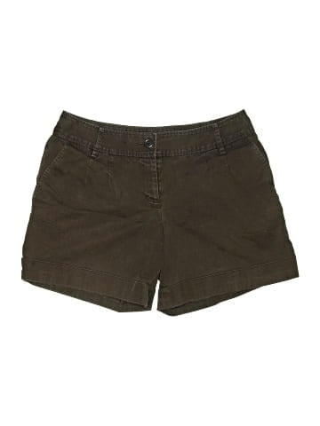 Ann Taylor LOFT Khaki Shorts (view 1)