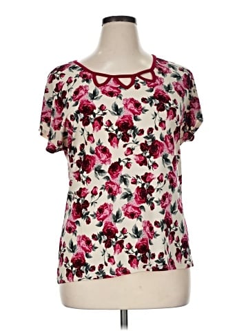 Susan Lawrence Short Sleeve Blouse (view 1)