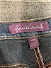 Gloria Vanderbilt Solid Blue Jeans Size 18 - photo 4
