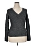 INC International Concepts Metallic Gray Pullover Sweater Size XL - photo 1