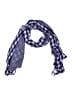 Jijil Checkered-gingham Blue Ivory Scarf One size - photo 1