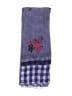 Jijil Checkered-gingham Blue Ivory Scarf One size - photo 2