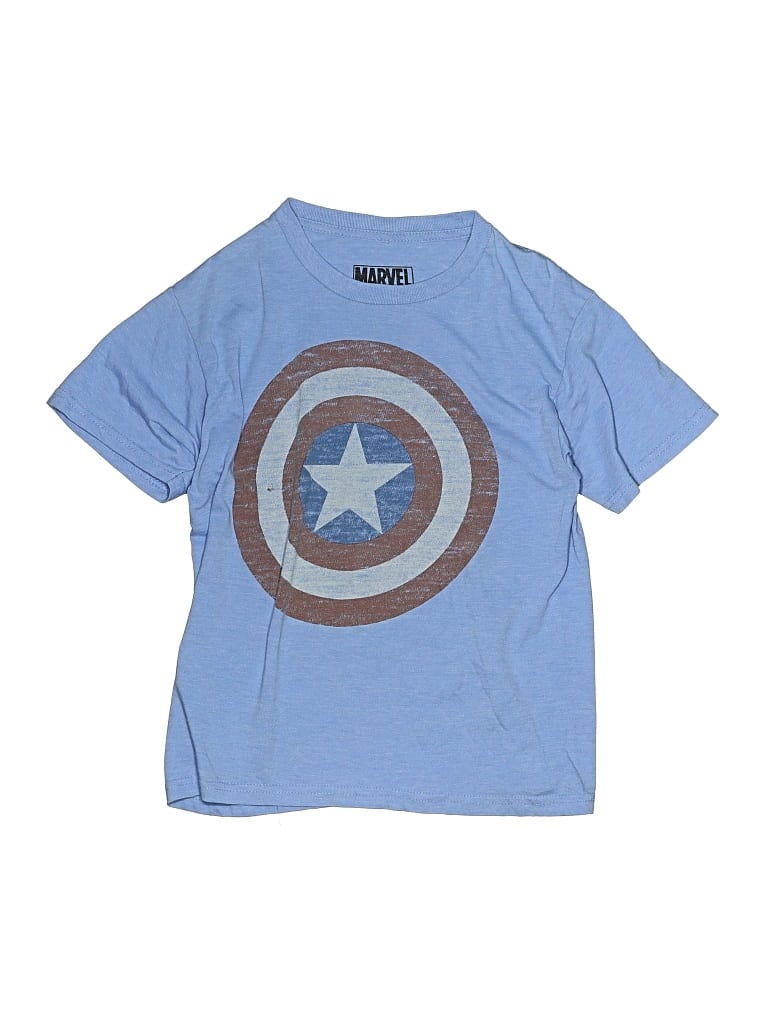 Pre-owned Marvel Kids' Short Sleeve T-shirt In Blue