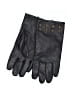 Unbranded 100% Leather Black Gloves Size 8 1/2 - photo 2