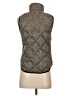 J.Crew 100% Polyester Chevron-herringbone Tan Gold Vest Size XXS - photo 2