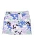 Izod Golf Print Purple Skort Size 12 - photo 1