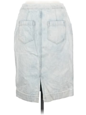 Pilcro and the Letterpress Denim Skirt (view 2)