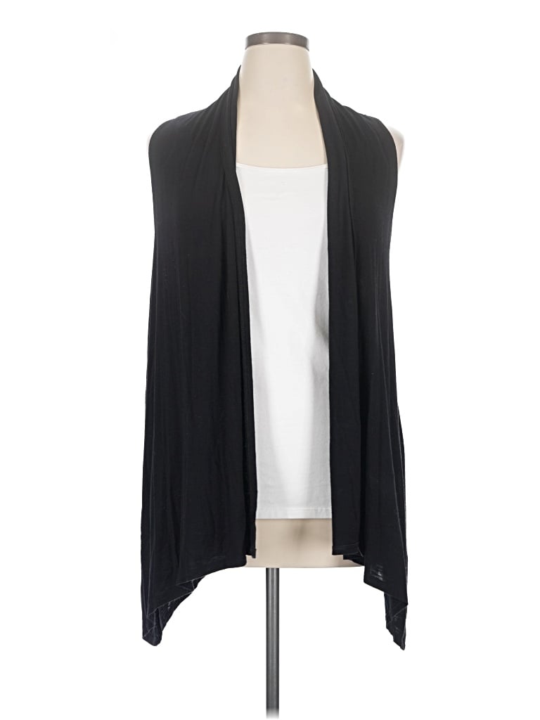 Pre-owned Apt. 9 Cardigan Sweater In Black