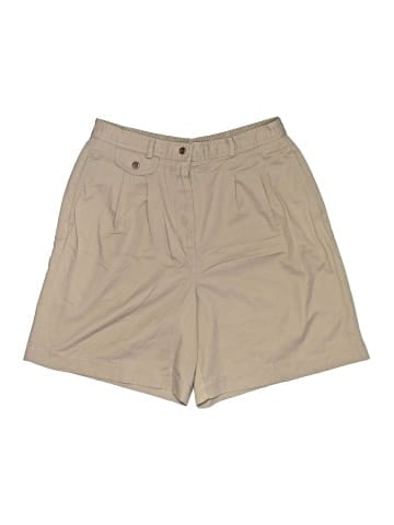 Karen Scott Khaki Shorts (view 1)