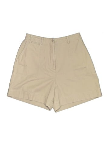 Karen Scott Khaki Shorts (view 1)