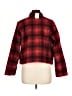 J.Jill 100% Polyester Red Jacket Size Lg Petite - photo 2