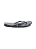 Sanuk Black Flip Flops Size 10 - photo 1