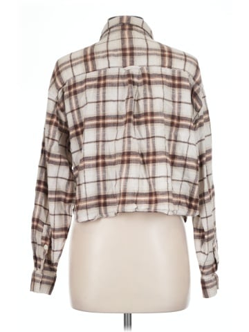 American Eagle Outfitters Long Sleeve Button-Down Shirt (view 2)