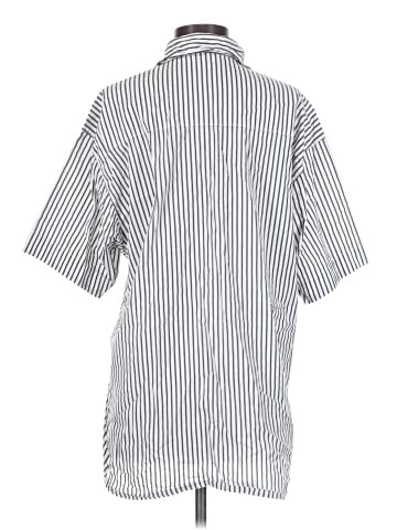 b + ab Short Sleeve Button-Down Shirt (view 2)