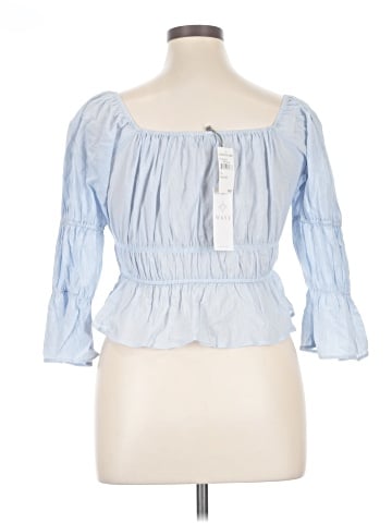 WAYF 3/4 Sleeve Blouse (view 2)
