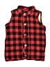 Mud Pie Checkered-gingham Red Vest Size 4T - 5T - photo 1
