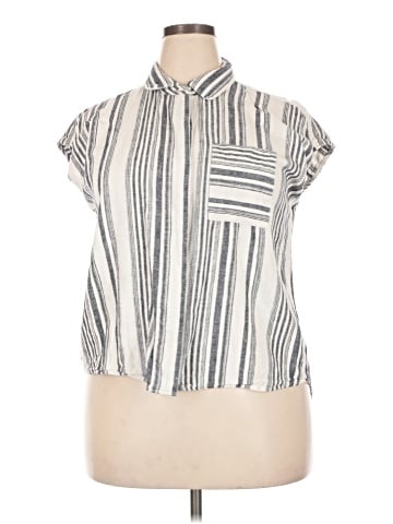 Gibson Latimer Short Sleeve Blouse (view 1)