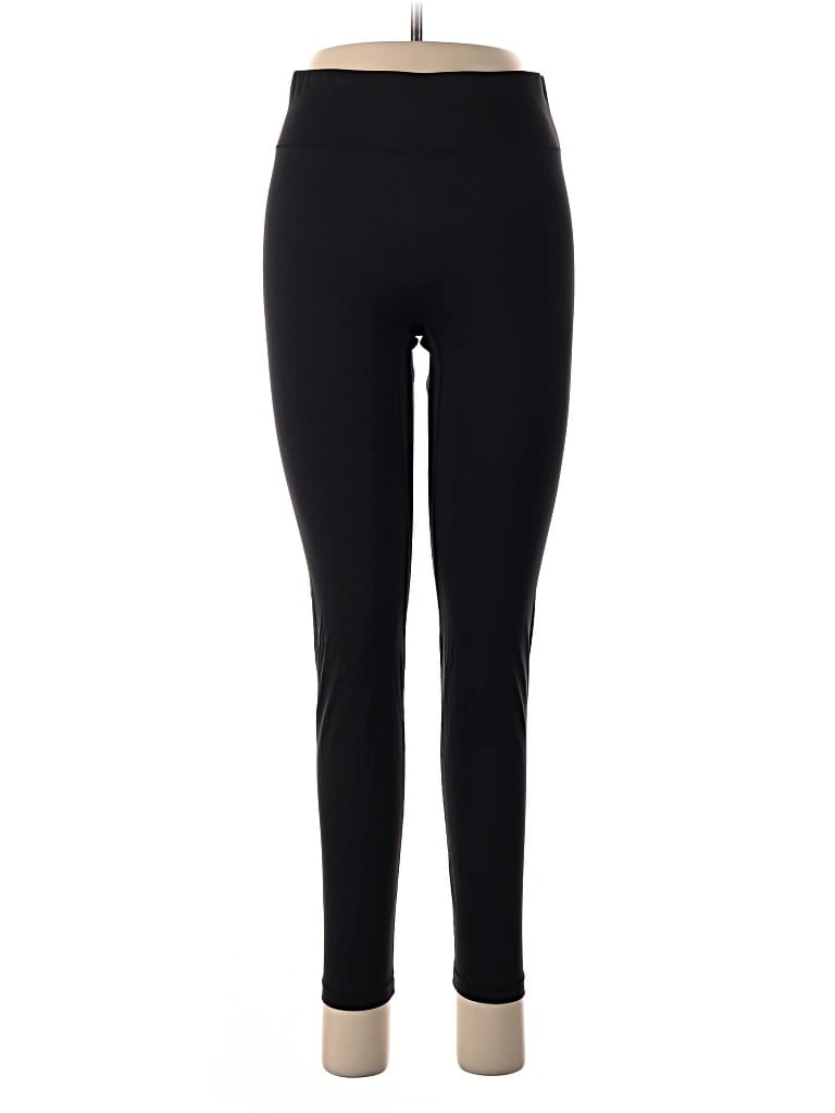 Pre-owned Bandier Active Pants In Black