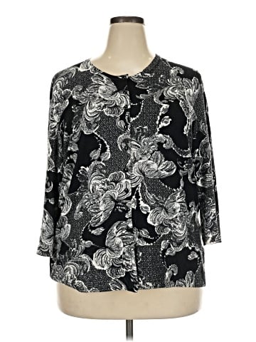 Grace Elements 3/4 Sleeve Blouse (view 1)