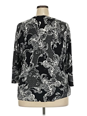 Grace Elements 3/4 Sleeve Blouse (view 2)