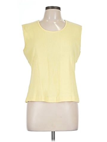 DressBarn Sleeveless T-Shirt (view 1)