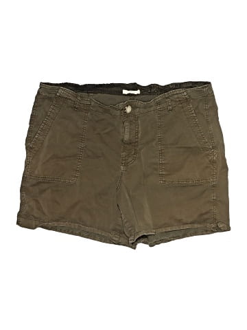 Maurices Khaki Shorts (view 1)