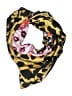 Ed Hardy 100% Polyester Animal Print Yellow Scarf One size - photo 1