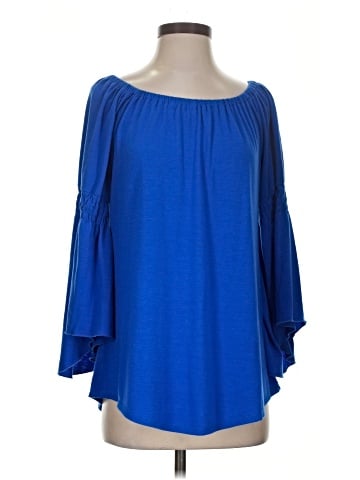 New Directions 3/4 Sleeve Blouse (view 1)