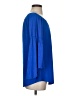 New Directions Blue 3/4 Sleeve Blouse Size S - photo 4