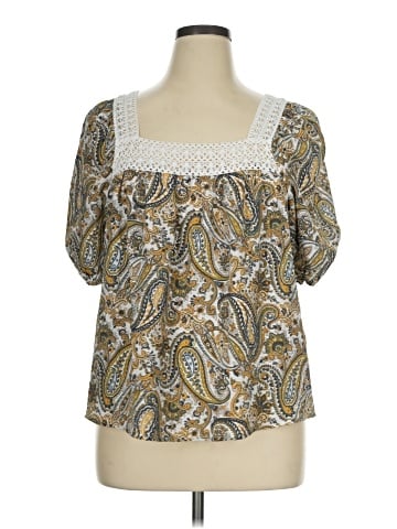 Counterparts Short Sleeve Blouse (view 1)