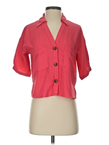 Moa Moa Short Sleeve Blouse (view 1)