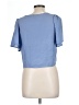 rue21 100% Polyester Blue Short Sleeve Blouse Size L - photo 2
