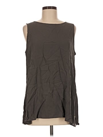 Eileen Fisher Sleeveless Silk Top (view 1)