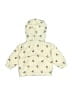 H&M Ivory Zip Up Hoodie 3-6 MO / 6 MO - photo 2