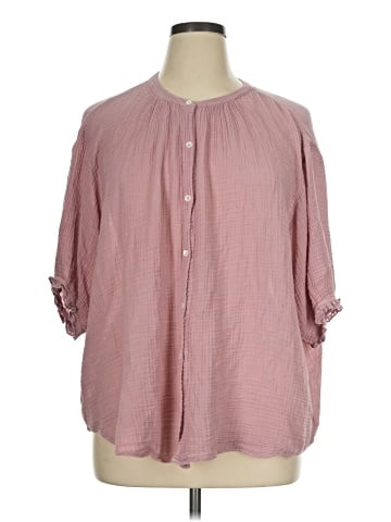 Velvet by Graham & Spencer 3/4 Sleeve Blouse (view 1)