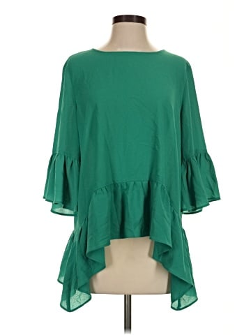Gibson 3/4 Sleeve Blouse (view 1)